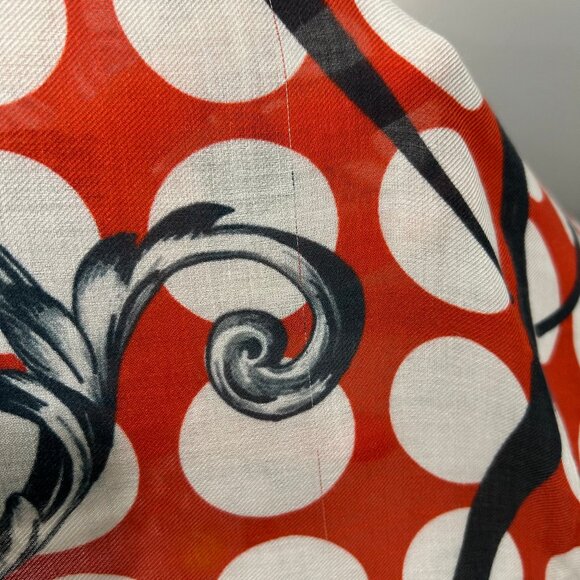 Christian Louboutin Multicolor Modal/Cashmere Shawl Scarf Large Wrap - Picture 8 of 9